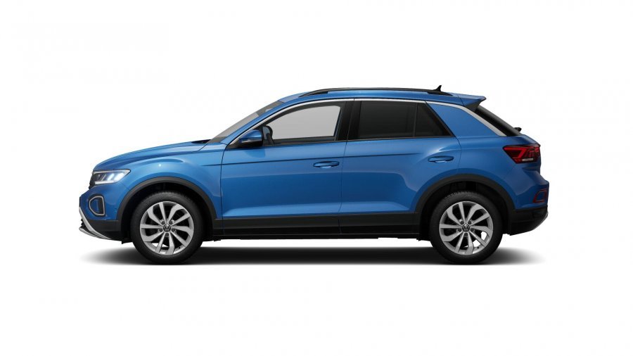 Volkswagen T-Roc, T-Roc Life 1,5 TSI 110 kW 7DSG, barva modrá