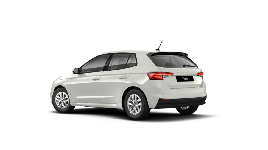Škoda Fabia, 1,0 MPI 59 kW 5-stup. mech., barva bílá