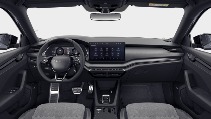 Škoda Octavia, 1,5 TSI m-HEV 110 kW 7° automatická DSG, barva šedá