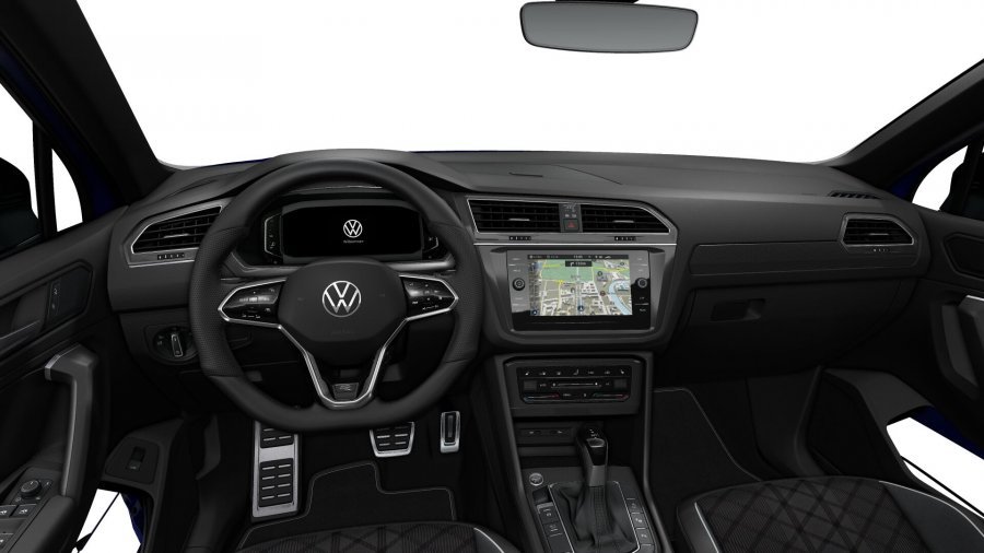 Volkswagen Tiguan, Tiguan R-Line 2,0 TDI 147 kW 4M 7DSG, barva modrá