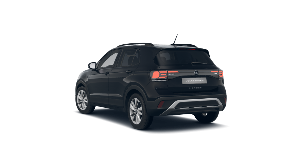 Volkswagen T-Cross, T-Cross People 1.0 TSI 70 kW 5G, barva černá