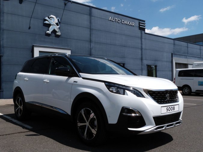 Peugeot 5008, GT LINE 1.6 PureTech 180 S&S EAT8, barva bílá