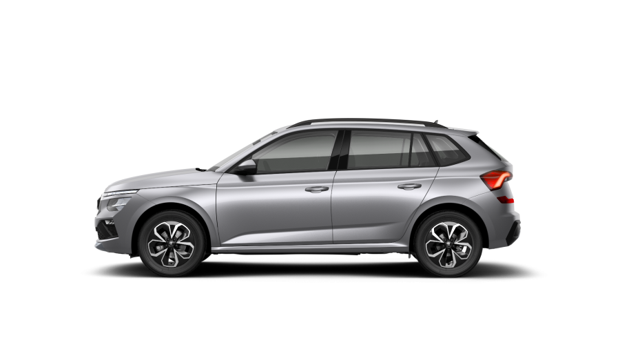 Škoda Kamiq, 1,0 TSI 85 kW 6-stup. mech., barva stříbrná