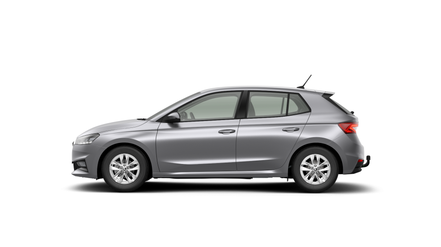 Škoda Fabia, 1,0 MPI 59 kW 5° manuální, barva stříbrná
