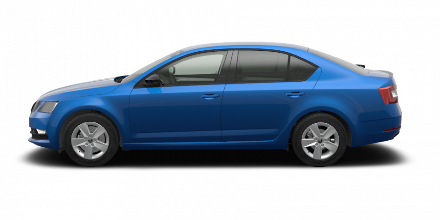 Škoda Octavia, 1,5 TSI 110 kW 6-stup. mech., barva modrá