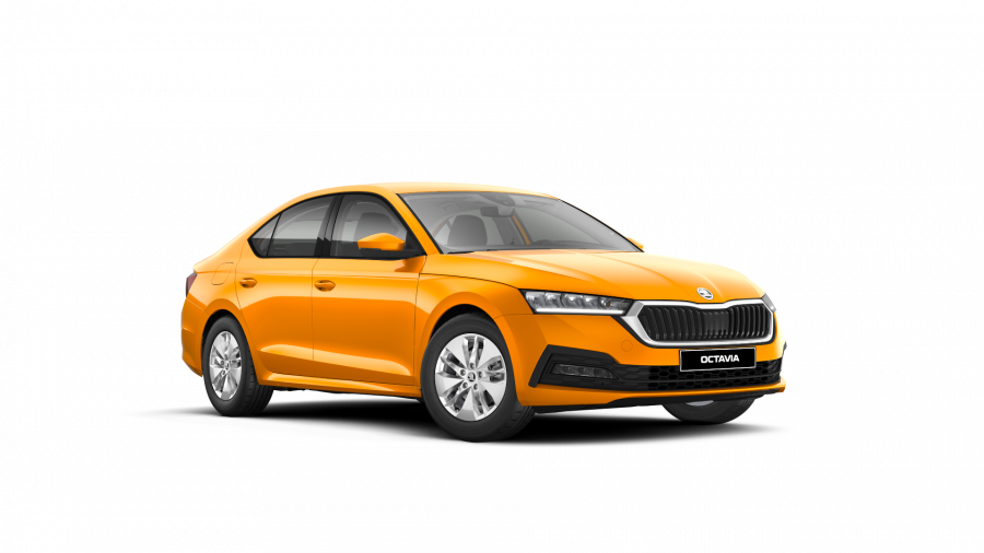Škoda Octavia, 1,5 TSI 110 kW 7-stup. automat., barva oranžová