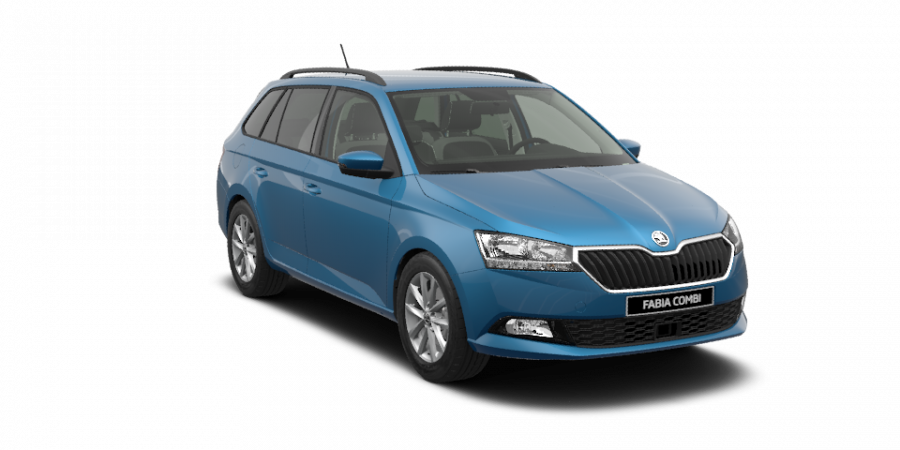 Škoda Fabia, 1,0 TSI 81 kW 6-stup. mech., barva modrá