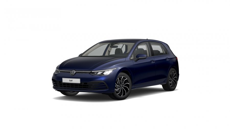 Volkswagen Golf, Golf Life 1,0 eTSI 7DSG mHEV, barva modrá