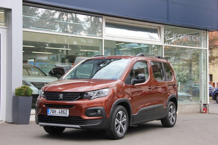 Peugeot Rifter, GT 1.5 BHDi 130 MAN6, barva oranžová