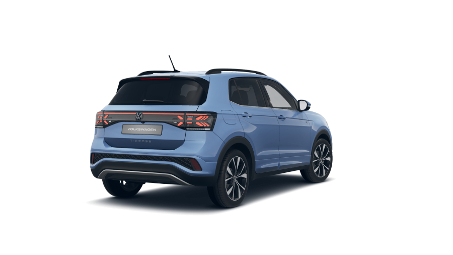 Volkswagen T-Cross, T-Cross R-Line People1.5 TSI 110 kW 7DSG, barva modrá