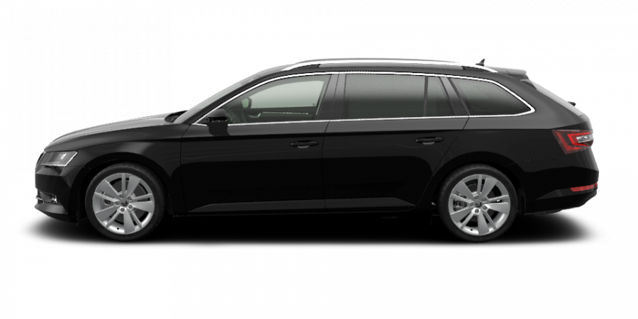 Škoda Superb, 2,0 TDI 110 kW 6-stup. mech. 4x4, barva černá