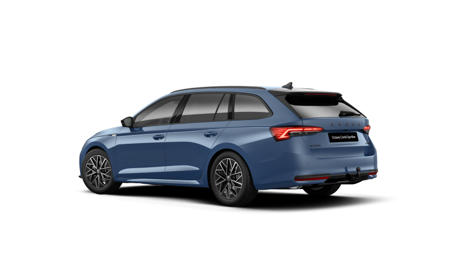 Škoda Octavia, 1,5 TSI m-HEV 110 kW 7-stup. automat., barva modrá