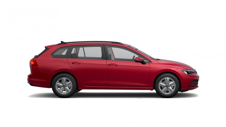 Volkswagen Golf Variant, Golf Variant Life 1,0 TSI 6G, barva červená