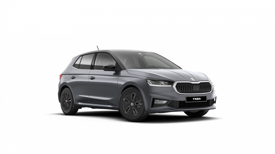 Škoda Fabia, 1,0 TSI 81 kW 6-stup. mech., barva šedá