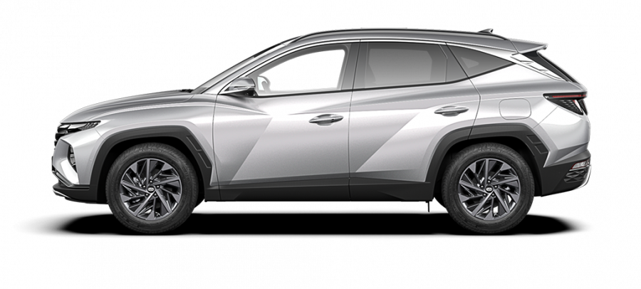Hyundai Tucson, 1,6 T-GDI MHEV 110 kW (95 NAT mild hybrid) 7 st. DCT, barva stříbrná