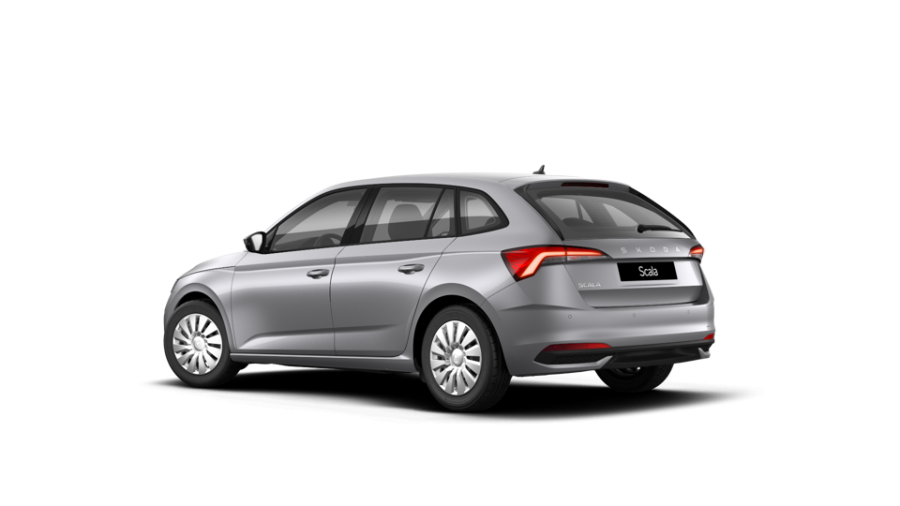 Škoda Scala, 1,0 TSI 85 kW 6-stup. mech., barva stříbrná