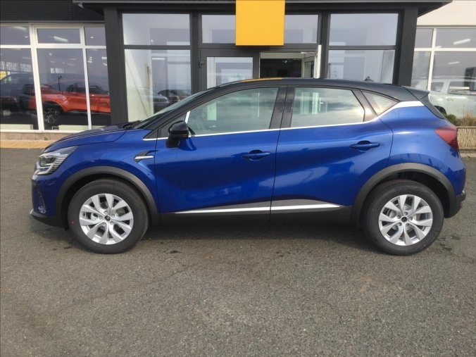 Renault Captur, 1,0 TCe 90  Intens, barva modrá