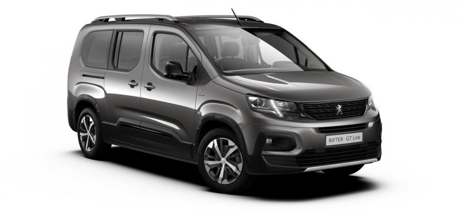 Peugeot Rifter, LONG GT LINE 1.5 BlueHDi 130k S&S EAT8, barva šedá
