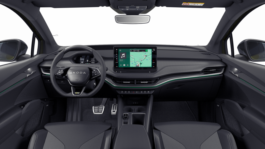 Škoda Enyaq iV, 82 kWh 250 kW 1° převodovka 4x4, barva zelená