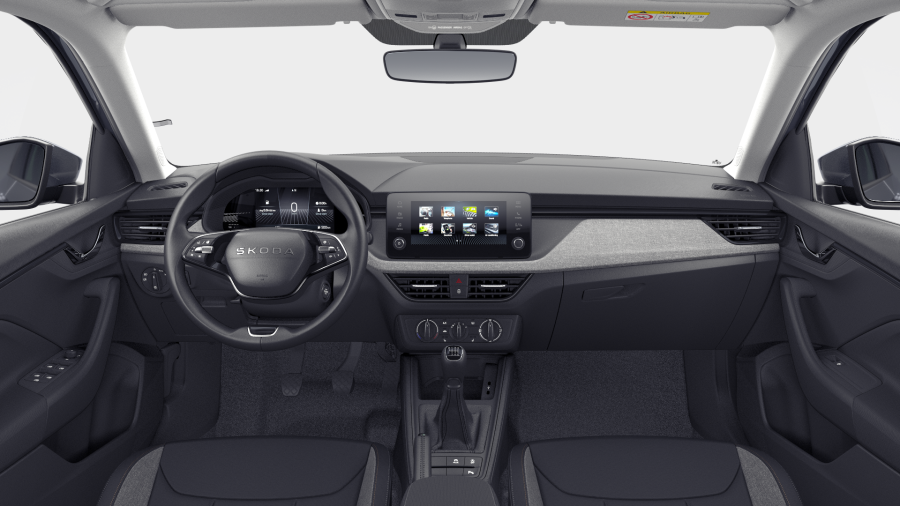 Škoda Scala, 1,0 TSI 85 kW 6° manuální, barva šedá