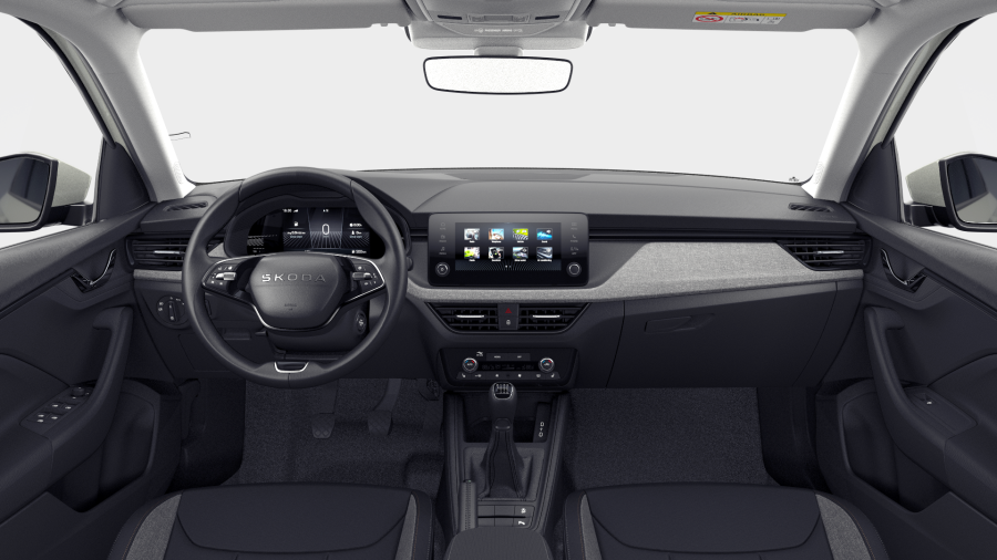Škoda Scala, 1,0 TSI 85 kW 6° manuální, barva šedá