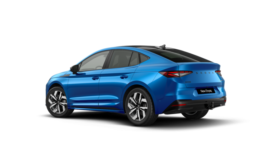Škoda Enyaq iV, 82 kWh 1° automatická, barva modrá