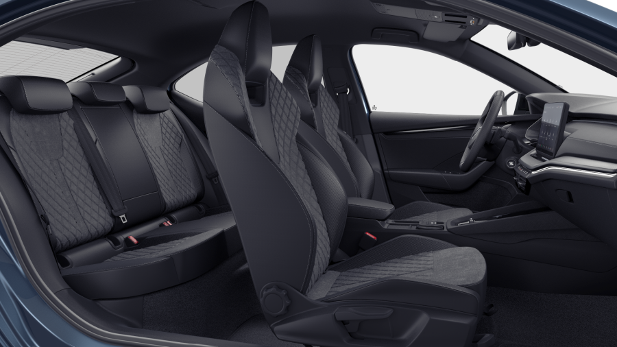 Škoda Octavia, 1,5 TSI m-HEV 110 kW 7° automatická DSG, barva modrá