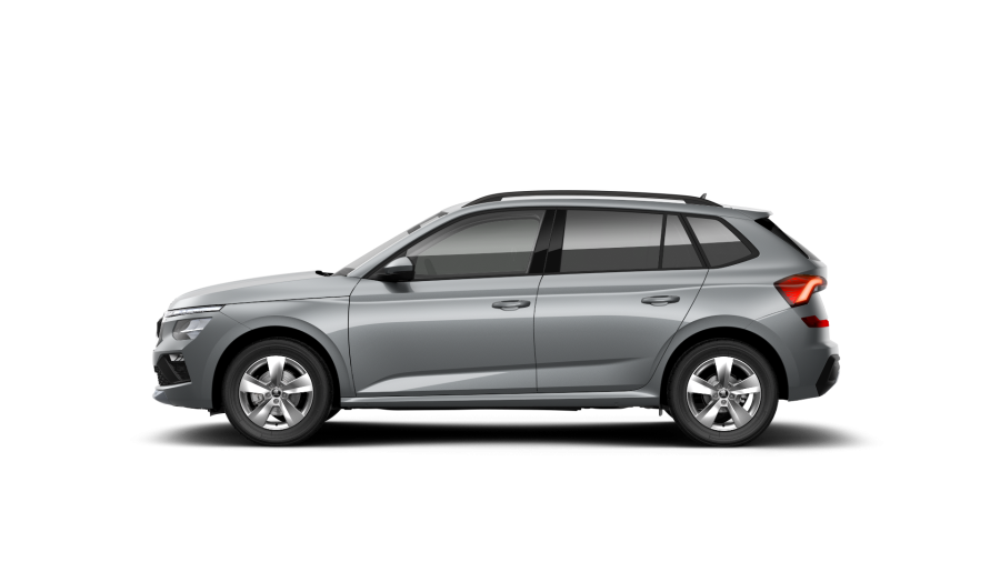 Škoda Kamiq, 1,0 TSI 85 kW 7° automatická DSG, barva stříbrná
