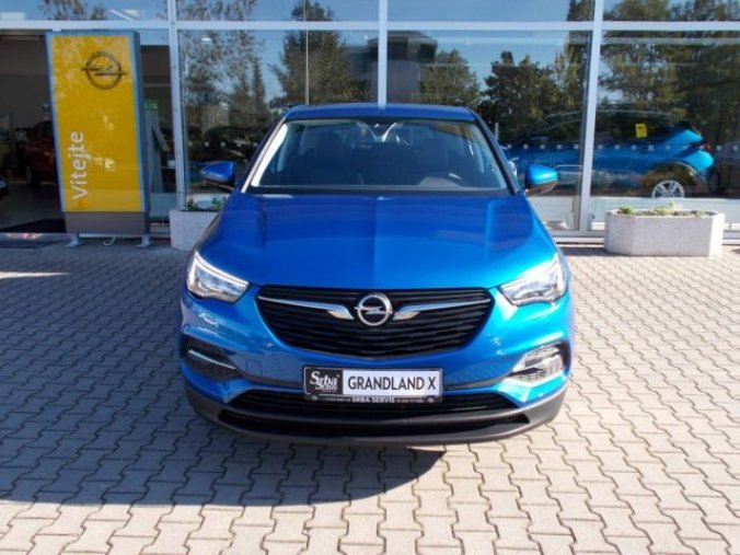 Opel Grandland X, Grandland Edition F 1.2 XHT S/, barva modrá