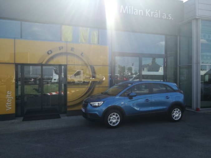 Opel Crossland X, SMILE 1.2 Turbo 81KW, barva modrá