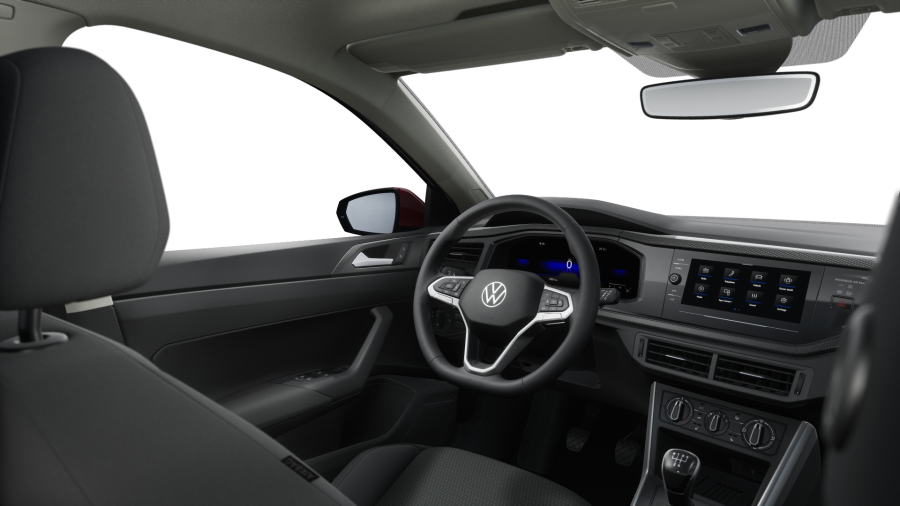 Volkswagen Polo, Polo People 1,0 TSI 70 kW 5G, barva červená