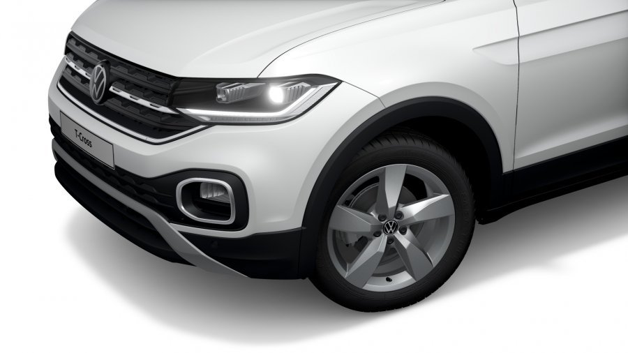 Volkswagen T-Cross, T-Cross Style 1,0 TSI 81 kW 7DSG, barva bílá