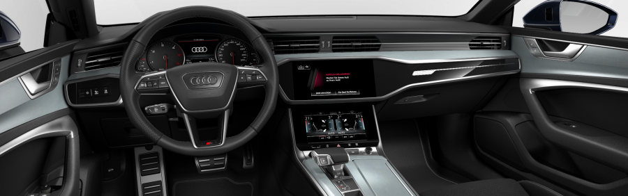 Audi A7, A7 50 TDI quattro, barva modrá