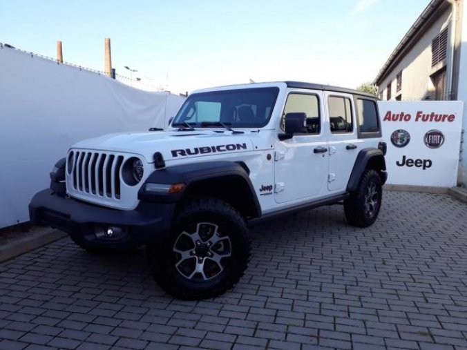 Jeep Wrangler, 2,0T 270 PS Rubicon Unlimited, barva bílá