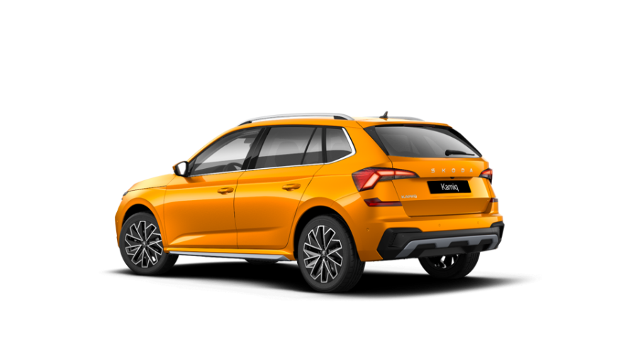 Škoda Kamiq, 1,0 TSI 85 kW 7-stup. automat., barva oranžová