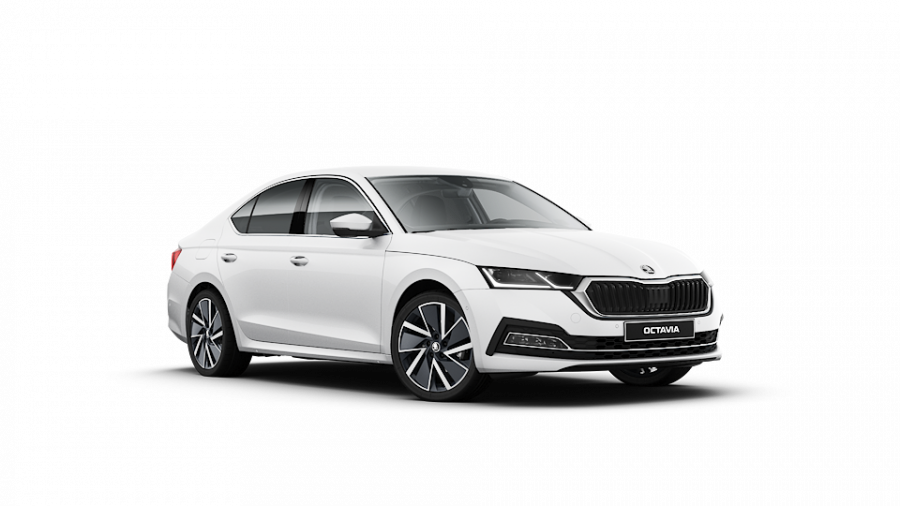 Škoda Octavia, 1,5 TSI 110 kW 6-stup. mech., barva bílá