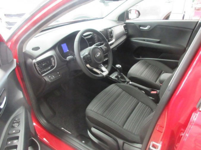 Kia Stonic, 1.4 CVVT Exclusive NAVI, barva červená