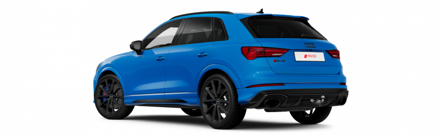 Audi Q3, RS Q3 TFSI 294 kW quattro, barva modrá