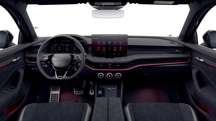 Škoda Superb, 2,0 TDI 110 kW 7° automatická DSG, barva modrá