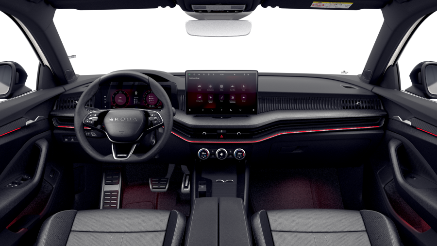 Škoda Superb, 2,0 TDI 142 kW 7° automatická DSG 4x4, barva bílá