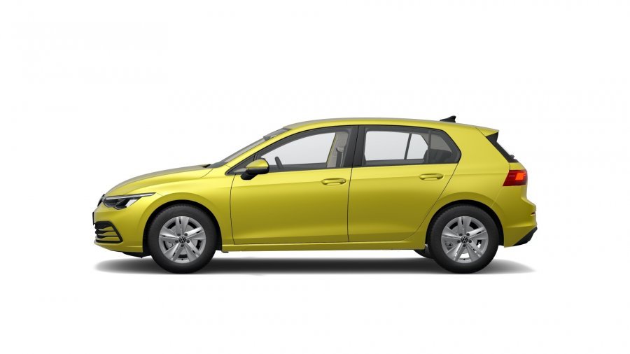 Volkswagen Golf, Golf Life 1,5 eTSI 7DSG mHEV, barva žlutá
