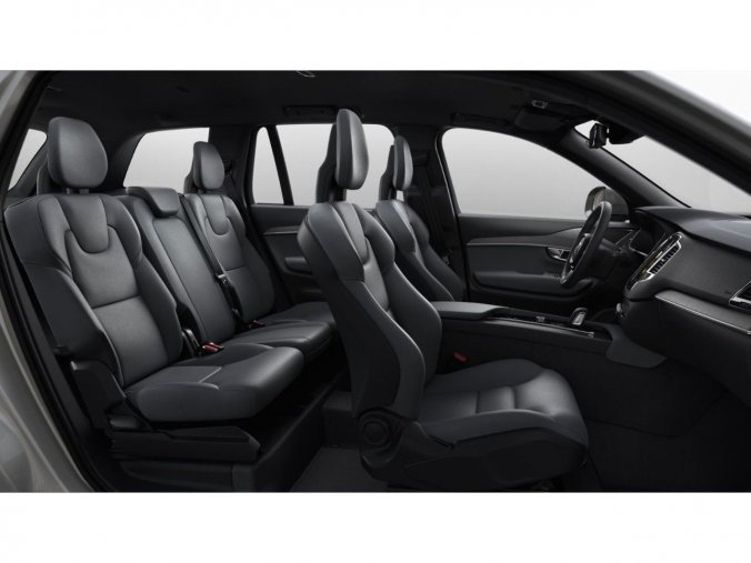 Volvo XC90, SUV, Momentum Pro B5 AWD Mild-Hybrid diesel, barva stříbrná