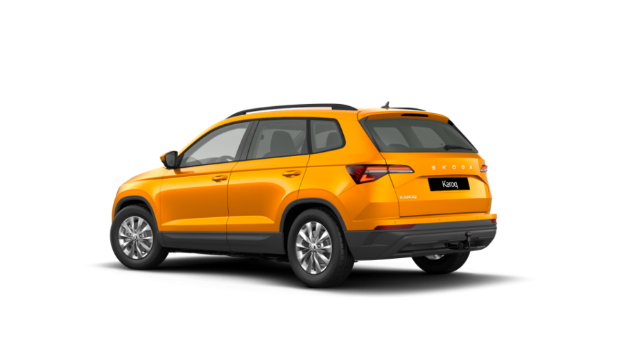 Škoda Karoq, 1,5 TSI 110 kW 7-stup. automat., barva oranžová