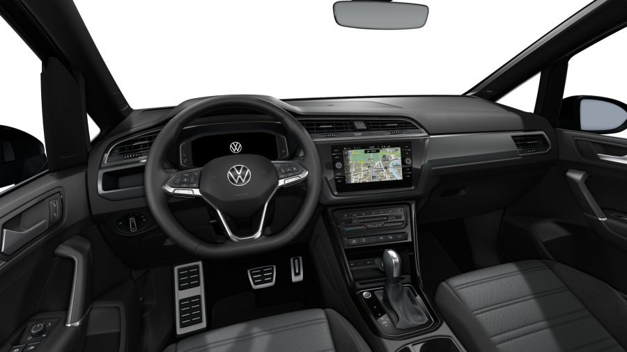 Volkswagen Touran, Touran HL R-Line 2,0 TDI 7DSG EVO, barva černá