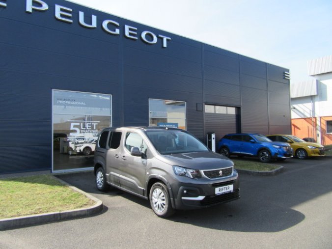 Peugeot Rifter, ACTIVE 1.2 PureTech 110k MAN6, barva šedá
