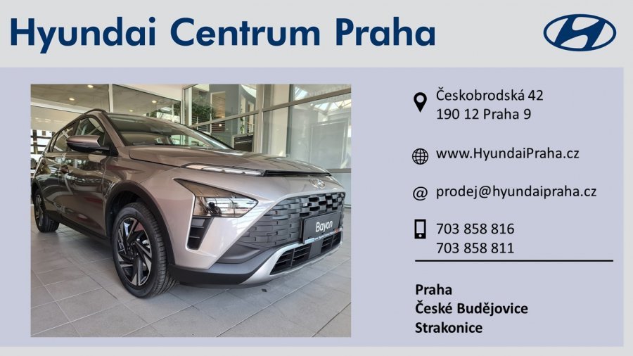 Hyundai Bayon, 1,0 T-GDI 73.6 kW (95 NAT) 6 st. man, barva hnědá