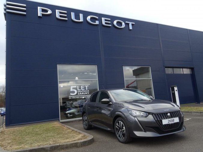 Peugeot 208, Peugeot 208 Active Pack 1.2PT 75k MAN5, barva šedá
