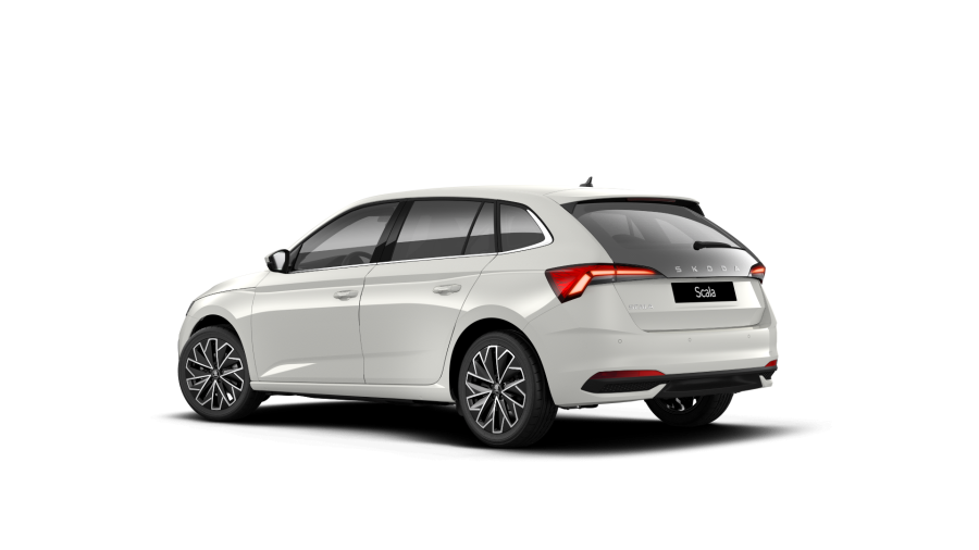 Škoda Scala, 1,0 TSI 85 KW 7-stup. automat., barva bílá