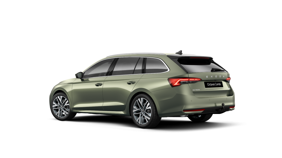 Škoda Octavia, 1,5 TSI Hybrid 110 kW 7° automatická DSG, barva zelená