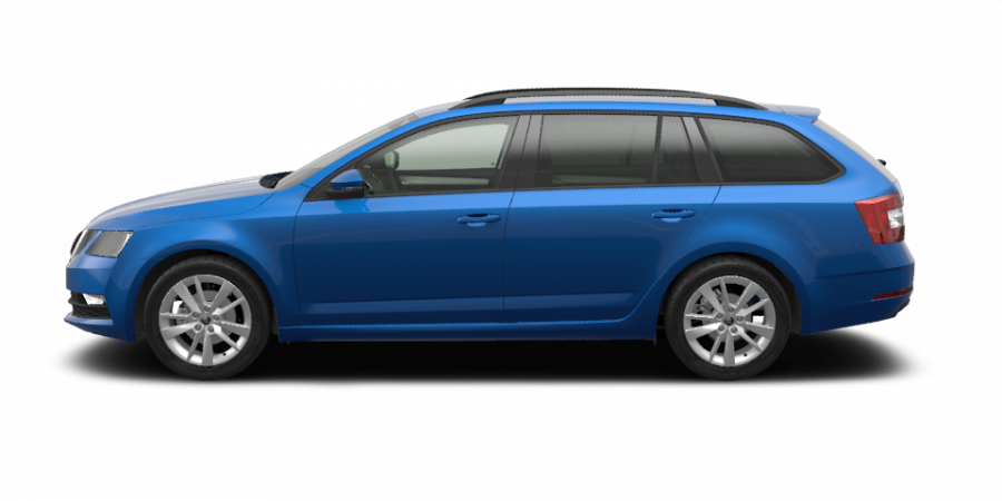 Škoda Octavia, 1,5 TSI 110 kW 6-stup. mech., barva modrá